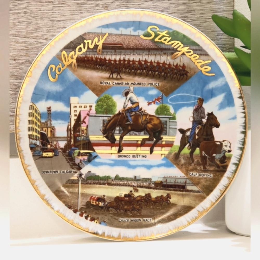 🇨🇦Vintage Calgary Stampede plate